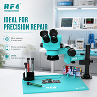 Tapis de réparation en silicone RF4 PO15 & PO16, antistatique, résistant à la chaleur, avec organisateur de rangement pour la réparation de téléphones, PCB, électronique DIY