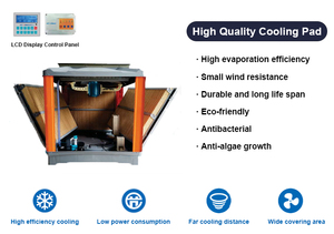 RTFANS Warehouse Factory 25000m3/H Acondicionador industrial Enfriadores de aire <span class=keywords><strong>evaporativos</strong></span> - Product Image 3