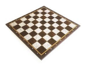 Échiquier en polyester nacré 54X54 cm (21.25X21.25 pouces) - Product Image 1