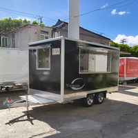 Fabricant de chariots de nourriture pour café, jus, hot-dogs, barbecue, pizza, cuisine mobile, camion de crème glacée entièrement équipé