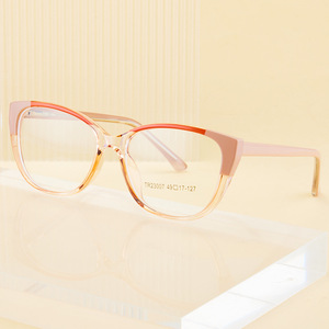 23007 Montures de lunettes ovales pour enfants TR90 Métal Protection contre la lumière bleue Verres AC Taille moyenne Origine Taizhou - Product Image 2