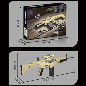 Cậu Bé Xây Dựng Khối Giáo Dục M416 Súng Đồ Chơi Xây Dựng Khối Bộ Mô Hình Đồ Chơi Giá Rẻ Thực Tế Đồ Chơi Súng Cho Trẻ Em - Product Image 5