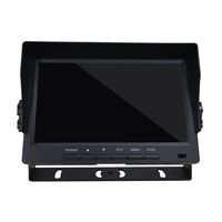 Moniteur LCD IPS VGA SeemeTech 7 pouces, écran partagé, télécommande stéréo, RV/Bus/Camion/Voiture, système d'exploitation Android, écran portable, 1 an