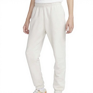 High Quality Autumn Winter Men's 100% Cotton Fleece Drawstring <b>Cuffed</b> Sweatpants Customized 2025 Quick Dry Breathable - Product Image 2