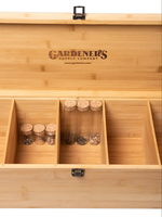 Kit d'économie direct d'usine : Boîte de rangement classique en bois, conteneur durable et écologique, emballé en carton