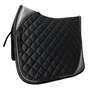 Fábrica profissional Cavalo Corrida Acessórios DR Saddle Blanket Personalizar Adestramento Equino Saddle Pad Premium