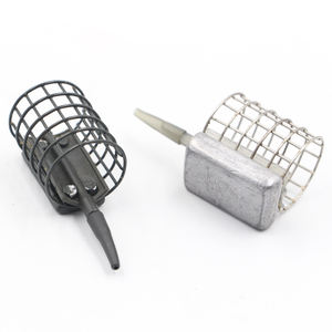 Accesorios de <span class=keywords><strong>pesca</strong></span> de carpa duraderos, cesta alimentadora, cebo pesado, trampa, jaula alimentadora, 80g - Product Image 5