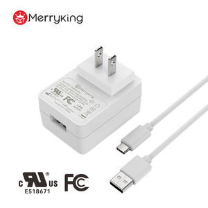 Chargeur USB de qualité médicale 60601-1 homologué UL, prise de chargeur USB 5 V/<span class=keywords><strong>1A</strong></span> 2A 2.5A, alimentation 5W 10W 12.5W à faible consommation - Product Image 1