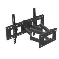 Soporte de montaje en pared para TV con brazos de extensión 26 ''-65'' LED LCD 4K TV de plasma Soporte de monitor giratorio de inclinación móvil Elevador de TV en la pared