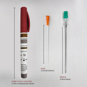 Kit Portable de décompression d'<span class=keywords><strong>aiguilles</strong></span> de cathéter de Pneumothorax d'urgence de survie sur le terrain - Product Image 3