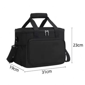 Thermal Insulated Lunch Bag Box Handbag <b>Wine</b> Beer Cooler Crossbody Shoulder Bag Camping Food <b>Container</b> - Product Image 6