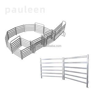 Hete Ondergedompelde Gegalvaniseerde Metalen Boerderij Poort Vee Koeien Schapen Paardenwerven Vee Hek Paneel - Product Image 1