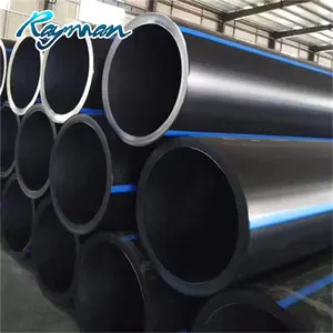 40mm 50mm 60mm 400mm 500mm 630mm Cina Pipa pe pemasok reliance hdpe pipa Harga untuk suplai air irigasi