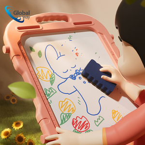 Chevalet d'art double face pour enfants avec rangement, support rotatif, 2 hauteurs réglables, ensemble complet de matériel artistique inclus, cadeau idéal pour les enfants - Product Image 3