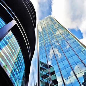 กระจกลามิเนตสองชั้นเคลือบกระจกแบบไม่ใช้แผ่นอะลูมิเนียมผนังด้านหน้าอาคาร - Product Image 4