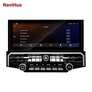 วิทยุติดรถยนต์ระบบแอนดรอยด์ Navihua ขนาด 12.3 นิ้ว เครื่องเล่นวิดีโอพร้อมระบบนำทาง GPS รองรับ Carplay สำหรับรถยนต์ Toyota 4Runner ปี 2010-2022 รองรับ Apple Carplay - Product Image 1