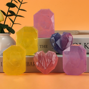 Hình Trái Tim Kim Cương Chanh Aloe Truyền Thảo Dược Xà Phòng Giữ Ẩm Khử Trùng Thanh Cho Da Nhạy Cảm Mặt & Rửa Tay - Product Image 4