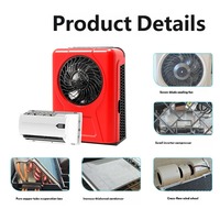Climatiseur de stationnement 12V 24V pour camion, système de refroidissement silencieux à onduleur pour camions poids lourds et VR