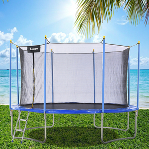 Trampolín Zoshine para niños y adultos, 10 pies/12 pies, tamaños de marco, carcasa protectora, resistente a la intemperie, duradero para uso en interiores y exteriores - Product Image 1