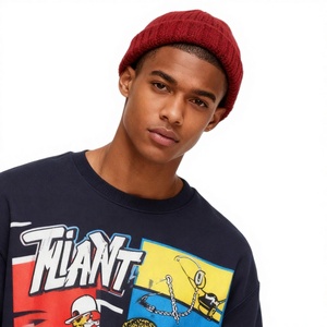 Classic <b>Men</b> Casual Fall <b>Winter</b> Soft Common Cycling Party Hip-hop Performance Fashion Knitted Beanie <b>Cap</b> - Product Image 2