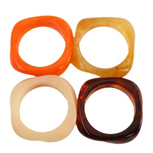 สร้อยข้อมืออะคริลิกแนวโบโฮวินเทจกำไลเรซินทางเรขาคณิตแบบไม่สม่ำเสมอสำหรับผู้หญิงของขวัญเครื่องประดับแฟชั่น - Product Image 6