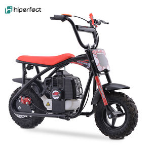 HIPERFECT Nouvelle Mini <span class=keywords><strong>Moto</strong></span> de Poche <span class=keywords><strong>50cc</strong></span> 52cc à Essence 2 Temps Tout-Terrain avec Frein à Disque Arrière et Certification CE - Product Image 2
