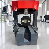 Machine de découpe de tubes laser à fibre CNC, découpeuse de tubes laser automatique pour tubes en acier ronds et carrés, équipement de découpe de tubes