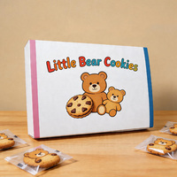 Boîte à gâteau pliable en promotion, boîte d'emballage pour brownie, boîte d'emballage pour gâteau