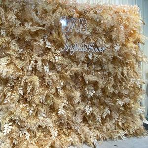 Panel <span class=keywords><strong>DE</strong></span> FONDO 5D para decoración <span class=keywords><strong>de</strong></span> boda, decoración <span class=keywords><strong>de</strong></span> pared <span class=keywords><strong>de</strong></span> flores artificiales en cúpula, Rosa peonía <span class=keywords><strong>de</strong></span> seda amarilla, novedad <span class=keywords><strong>de</strong></span> <span class=keywords><strong>2022</strong></span> - Product Image 5