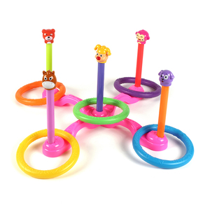 Set di Giochi Sportivi da Esterno e Interno per Bambini con 5 Anelli e 5 Figurine di Animali - Product Image 4