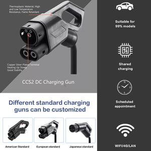เครื่องชาร์จติดผนัง Evse 20KW พร้อมตัวเลือก CCS ChadeMO GB/T WIFI OCPP ระบบสมาร์ทเชิงพาณิชย์ ชาร์จเร็วสำหรับรถยนต์ไฟฟ้า รุ่นใหม่ IP54 - Product Image 4