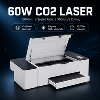 Graveur laser CO2 série C VMYTH, machine de découpe laser haute précision, gravure laser de plaques signalétiques, cadeaux personnalisés, petites entreprises