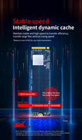 قرص صلب PCIe Gen3 x4 NVMe1.3 M.2 SSD بتقنية 3D NAND Flash مع تبديد سريع للحرارة لأجهزة الكمبيوتر المحمولة والألعاب