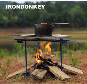 IRONDONKEY Piquets et maillets <span class=keywords><strong>de</strong></span> tente Tente d'auvent <span class=keywords><strong>de</strong></span> <span class=keywords><strong>site</strong></span> extérieur Accessoires <span class=keywords><strong>de</strong></span> camping Clous <span class=keywords><strong>de</strong></span> camping étendus et audacieux - Product Image 2