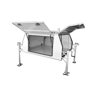 2020 nouvelle Norme Australienne Étanche Blanc Boîte à Outils De Camion En Aluminium UTE canopy pour camion