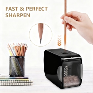 <span class=keywords><strong>Taille</strong></span>-<span class=keywords><strong>crayon</strong></span> automatique électronique Polarex X2, alimenté par USB/batterie, type rouleau, certifié CE, lames hélicoïdales en acier plastique - Product Image 6