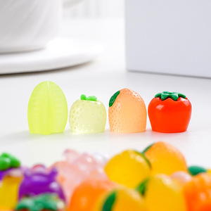 Sculpture en résine de citron et <span class=keywords><strong>tomate</strong></span> artificiels lumineux, écologique, peinte à la main, décoration DIY, accessoire cadeau de vacances - Product Image 2