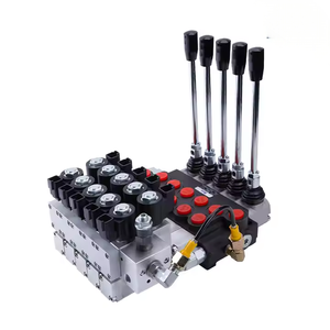 P80-2พร้อมสายเคเบิล80 LPM 31.5Mpa การไหลวาล์วควบคุมขนาดเล็กวาล์วควบคุมไฮดรอลิกพร้อมจอยสติ๊ก - Product Image 4