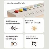 2026 Speaker Tidur White Noise Impor Terbaru, Lampu Malam Sunrise Wake-up, Jam Alarm HiFi Bertenaga Baterai