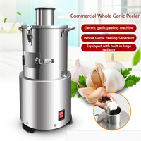 Machine à éplucher l'ail automatique pour usage commercial et domestique, éplucheuse d'ail entière, petite machine pour un épluchage efficace