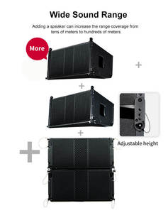 Tùy Chỉnh Chuyên Nghiệp Dòng Mảng Loa Thiết Lập Thụ Động Hoạt Động Thiết Kế Với Trường Hợp Chuyến Bay Cho Buổi Hòa Nhạc Sân Khấu Nhà Sản Xuất Giá - Product Image 3