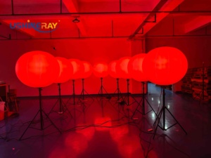 ไฟบอลลูน LED RGBW 100W เปลี่ยนสีได้ 360 องศา โคมไฟทรงกลมเป่าลม สำหรับงานแต่งงาน งานปาร์ตี้ ตกแต่งเวที แสงไฟสำหรับงานอีเว้นท์ - Product Image 5