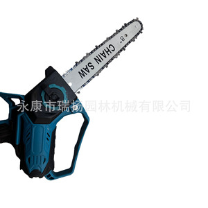Mini motosierra de 8 pulgadas a batería de iones de litio inalámbrica para cortar madera y jardinería, uso DIY - Product Image 3