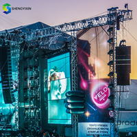 Scène mobile en aluminium robuste pour événements extérieurs, concerts, DJ, fêtes, à vendre