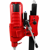 Machine de forage à noyau diamanté verticale haute puissance 4550W, équipement de forage humide pour béton et maçonnerie jusqu'à 250 mm