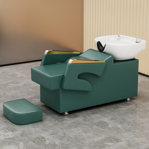 Sillón de Lavado para Salón de Belleza, con Masaje, Cómodo, Personalizable, con Lavabo, para Spa Capilar - Product Image 4