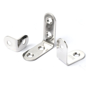 Connecteur d'<span class=keywords><strong>angle</strong></span> en métal galvanisé robuste avec trou pour perlage, support triangulaire de construction - Product Image 5