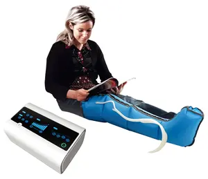 Hava sıkıştırma terapi önlemek için DVT, rahatlatıcı ameliyat sonrası ödemi, spor kurtarma makinesi + 1 bacak kol PT1002 + 1L01