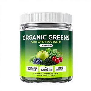 OEM/ODM, Marca Privada, Polvo Orgánico Natural para Smoothies Superalimenticios Verdes para Adultos, para Aumentar la Energía - Product Image 1