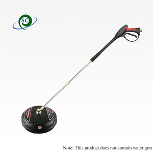 Sikat Pembersih Permukaan Beton Jalan Mobil 15 Inci Scrubber Pembersih Permukaan Putar 4000psi untuk Pencuci Tekanan - Product Image 2